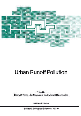 Couverture cartonnée Urban Runoff Pollution de 