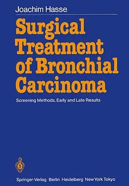 E-Book (pdf) Surgical Treatment of Bronchial Carcinoma von J. Hasse