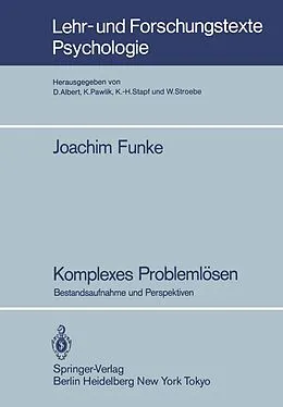 E-Book (pdf) Komplexes Problemlösen von Joachim Funke