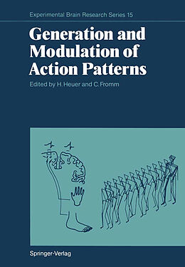 Kartonierter Einband Generation and Modulation of Action Patterns von 