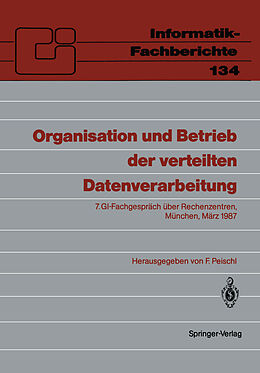 E-Book (pdf) Organisation und Betrieb der verteilten Datenverarbeitung von 