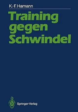 E-Book (pdf) Training gegen Schwindel von Karl-Friedrich Hamann