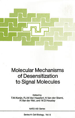 Couverture cartonnée Molecular Mechanisms of Desensitization to Signal Molecules de 