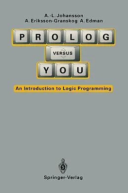E-Book (pdf) Prolog Versus You von Anna-Lena Johansson, Agneta Eriksson-Granskog, Anneli Edman