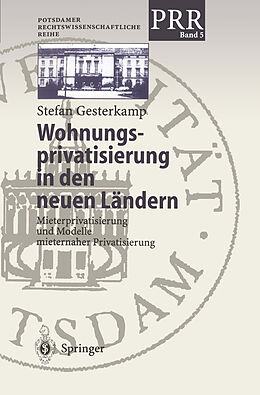 E-Book (pdf) Wohnungsprivatisierung in den neuen Ländern von Stefan Gesterkamp