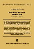 E-Book (pdf) Interferenzschichten-Mikroskopie von Werner Pepperhoff, Hans-Heinrich Ettwig