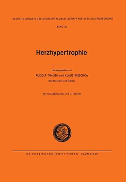 E-Book (pdf) Herzhypertrophie von Rudolf Thauer, Klaus Pleschka