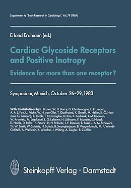 E-Book (pdf) Cardiac Glycoside Receptors and Positive Inotropy von E. Erdmann