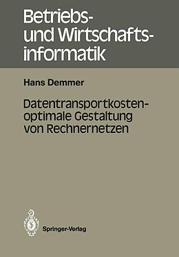 E-Book (pdf) Datentransportkostenoptimale Gestaltung von Rechnernetzen von Hans Demmer