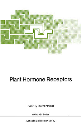 Couverture cartonnée Plant Hormone Receptors de 