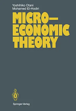 E-Book (pdf) Microeconomic Theory von Yoshihiko Otani, Mohamed El-Hodiri