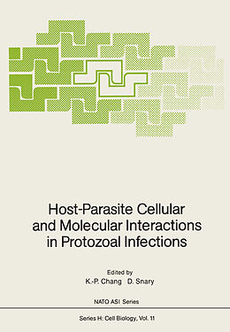 Couverture cartonnée Host-Parasite Cellular and Molecular Interactions in Protozoal Infections de 