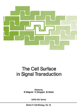 Couverture cartonnée The Cell Surface in Signal Transduction de 