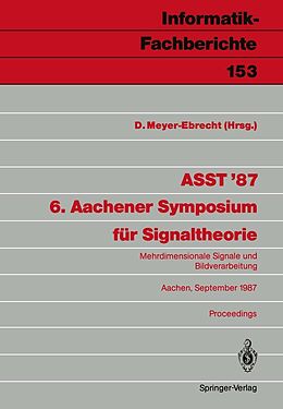 E-Book (pdf) ASST 87 6. Aachener Symposium für Signaltheorie von 