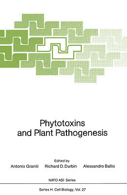 Couverture cartonnée Phytotoxins and Plant Pathogenesis de 