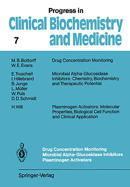 Kartonierter Einband Drug Concentration Monitoring Microbial Alpha-Glucosidase Inhibitors Plasminogen Activators von 