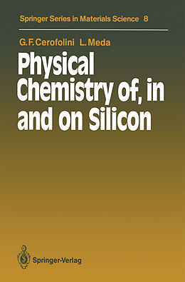 Couverture cartonnée Physical Chemistry of, in and on Silicon de Gianfranco F. Cerofolini, Laura Meda
