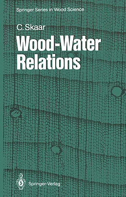 Couverture cartonnée Wood-Water Relations de Christen Skaar