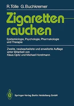 E-Book (pdf) Zigarettenrauchen von Rainer Tölle, Gerhard Buchkremer