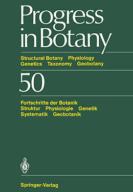 Kartonierter Einband Progress in Botany von H. -Dietmar Behnke, Karl Esser, Hubert Ziegler