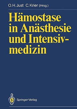E-Book (pdf) Hämostase in Anästhesie und Intensivmedizin von 
