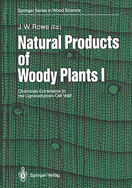Couverture cartonnée Natural Products of Woody Plants de 