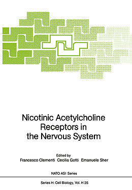 Couverture cartonnée Nicotinic Acetylcholine Receptors in the Nervous System de 