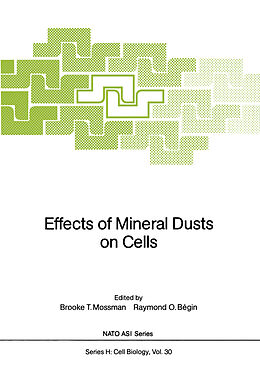 Couverture cartonnée Effects of Mineral Dusts on Cells de 