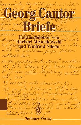 E-Book (pdf) Briefe von Georg Cantor