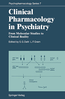 Couverture cartonnée Clinical Pharmacology in Psychiatry de 