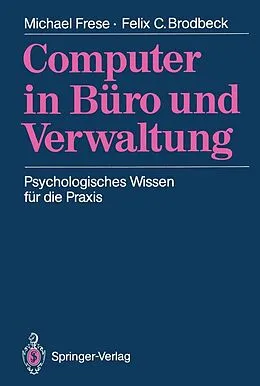 E-Book (pdf) Computer in Büro und Verwaltung von Michael Frese, Felix C. Brodbeck