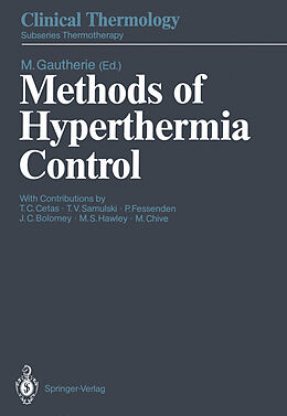 eBook (pdf) Methods of Hyperthermia Control de 