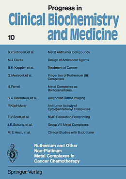Kartonierter Einband Ruthenium and Other Non-Platinum Metal Complexes in Cancer Chemotherapy von Etienne Baulieu, John A. Kellen, Donald T. Forman