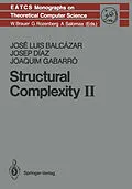 E-Book (pdf) Structural Complexity II von Jose L. Balcazar, Josep Diaz, Joaquim Gabarro