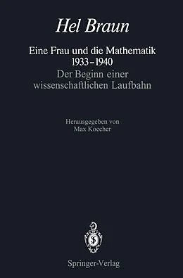 E-Book (pdf) Eine Frau und die Mathematik 19331940 von Hel Braun