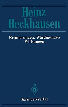 E-Book (pdf) Heinz Heckhausen von 