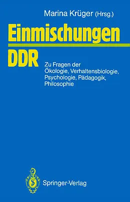 E-Book (pdf) Einmischungen / DDR von Lebrecht Jeschke, Hans-Dieter Schmidt, Michael Succow