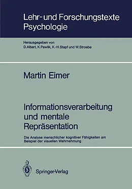E-Book (pdf) Informationsverarbeitung und mentale Repräsentation von Martin F. Bach