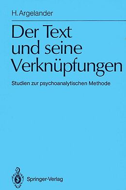 E-Book (pdf) Der Text und seine Verknüpfungen von Hermann Argelander