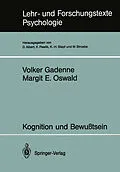E-Book (pdf) Kognition und Bewußtsein von Volker Gadenne, Margit E. Oswald