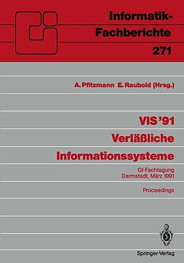 E-Book (pdf) VIS 91 Verläßliche Informationssysteme von 