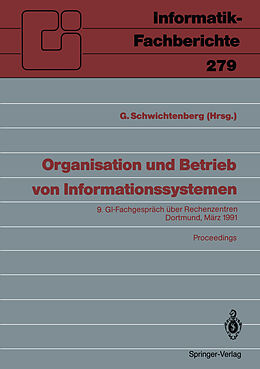 E-Book (pdf) Organisation und Betrieb von Informationssystemen von 
