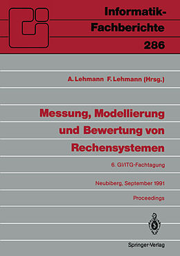 E-Book (pdf) Messung, Modellierung und Bewertung von Rechensystemen von 