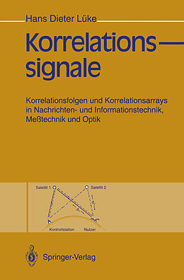 Kartonierter Einband Korrelationssignale von Hans D. Lüke