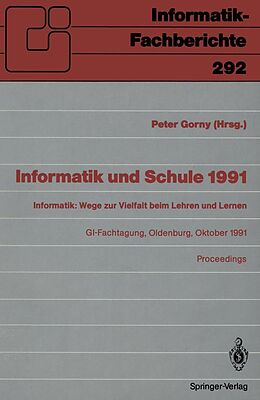 E-Book (pdf) Informatik und Schule 1991 von 