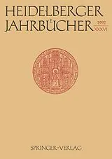 E-Book (pdf) Heidelberger Jahrbücher von Reiner Wiehl