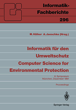 E-Book (pdf) Informatik für den Umweltschutz / Computer Science for Environmental Protection von 