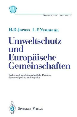 E-Book (pdf) Umweltschutz und Europäische Gemeinschaften von Hans D. Jarass, Lothar F. Neumann