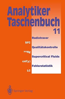 E-Book (pdf) Analytiker-Taschenbuch von Helmut Günzler, Rolf Borsdorf, Klaus Danzer