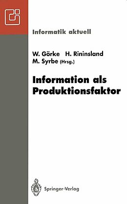 E-Book (pdf) Information als Produktionsfaktor von 